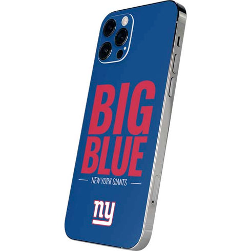 NFL New York Giants Team Motto iPhone 12 Pro Max Skin